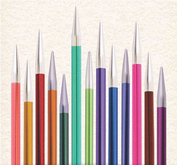 KnitPro Zing Straight Knitting Needles 25cm