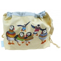 woolly_puffins_drawstring_bag