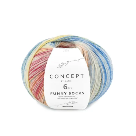 Katia Concept Funny Socks 6ply
