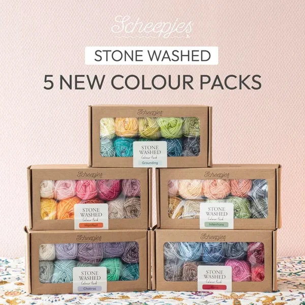 Scheepjes Stone Washed Colour Pack