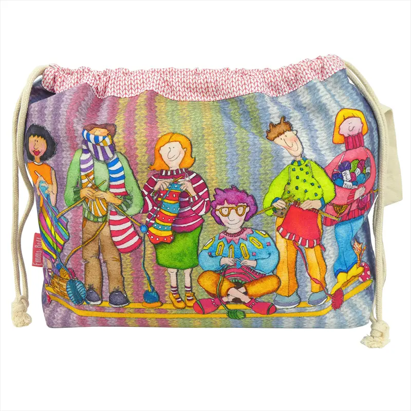 Emma Ball Drawstring Bag - Image 5