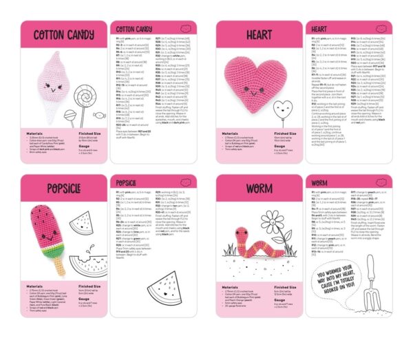 Kawaii Crochet Card Deck - Image 3