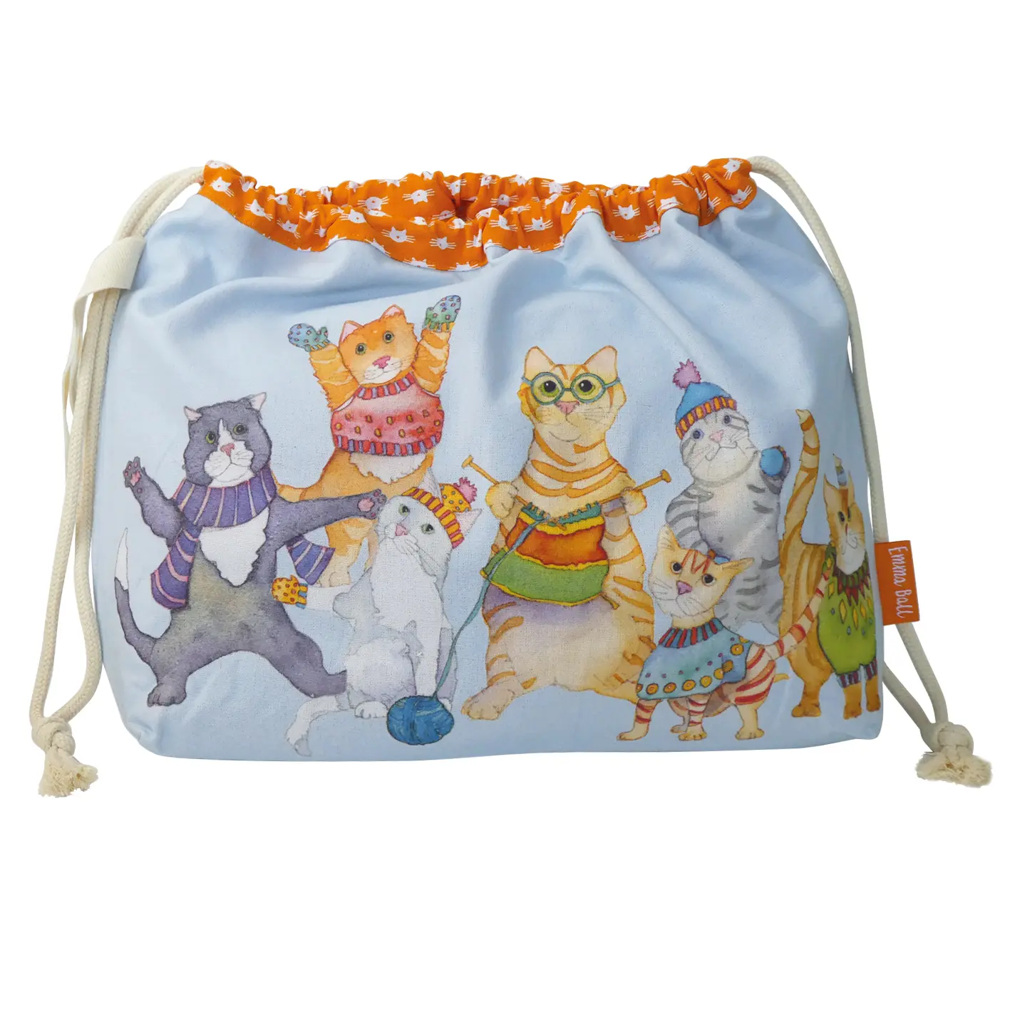 Emma Ball Drawstring Bag - Image 4