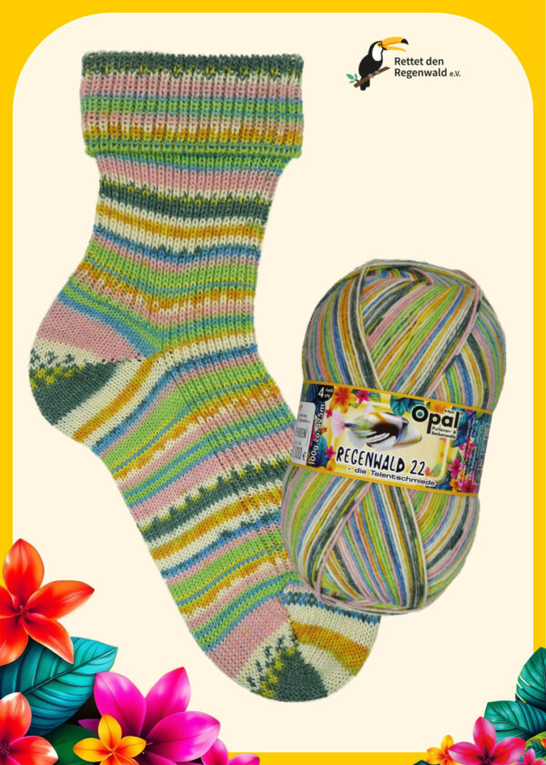 Opal Sock Yarn: Rainforest 22 - Image 2