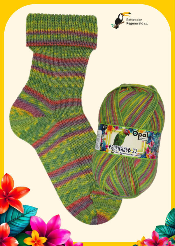 Opal Sock Yarn: Rainforest 22 - Image 6