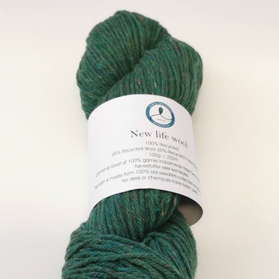 new life wool skein