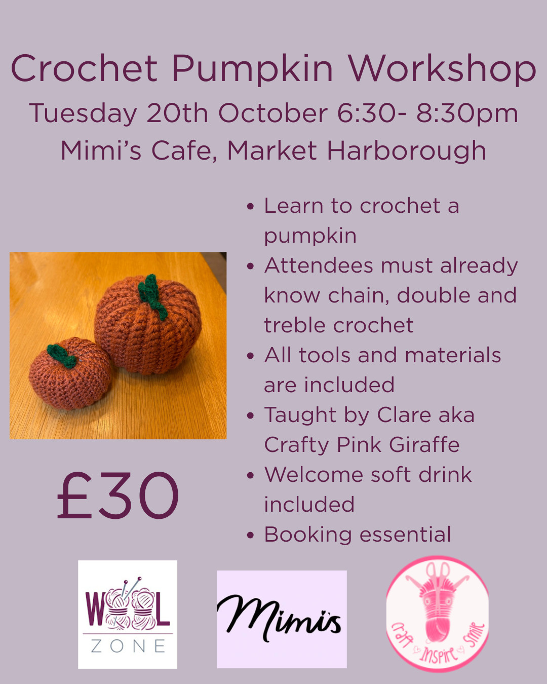 pumpkin workshop